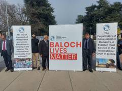 
      
      Baloch activists seek UN intervention to stop human rights...
      
      