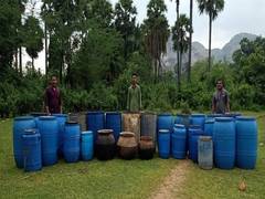 
      
      Visakhapatnam country liquor unit raided, 4300 litres jaggery...
      
      