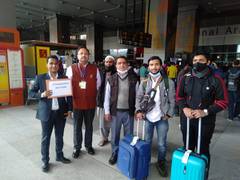 
      
      States officials facilitating students' evacuation from...
      
      