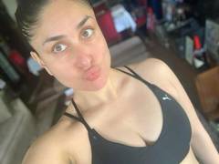 
      
      Kareena Kapoor gets pout game on, shares selfie amid workout...
      
      