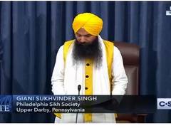 
      
      Sikh delivers US Senate morning prayer, scripts history
      
      