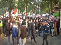 
      
      Anti-US protest in Delhi over killing of Soleimani
      
      
