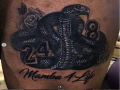 
      
      LeBron James gets inked in honour of Kobe Bryant
      
      