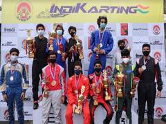 
      
      Champions win trophies at 'Ajmera IndiKarting Clash of Pros'
      
      