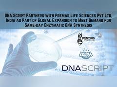 
      
      DNA Script Partners with Premas Life Sciences Pvt Ltd
      
      