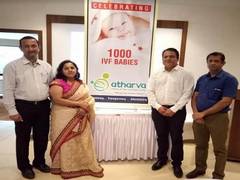 
      
      Atharva IVF crossed figures of over a live 1000 test tube babies
      
      