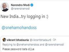 
      
      Try 'New India': Woman achiever's witty reply to Twitterati...
      
      