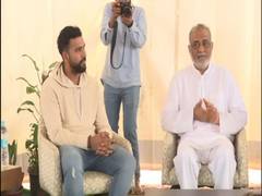 
      
      Rohit Sharma lays foundation stone for international cricket...
      
      