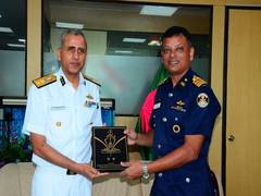 
      
      India, Bangladesh coast guards meet to discuss maritime issues
      
      