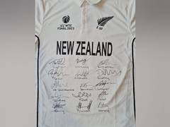
      
      Southee puts WTC final shirt on auction to help fund...
      
      