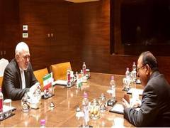 
      
      Iran's Javad Zarif meets NSA Ajit Doval in Delhi
      
      