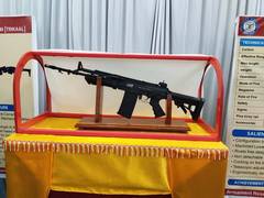 
      
      DRDO launches indigenous Assault Rifle 'Ugram' for armed forces
      
      