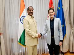 
      
      Lok Sabha Speaker Om Birla meets Serbian Prime Minister Ana...
      
      
