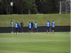 
      
      New training drill for Indian players ahead of second Test...
      
      