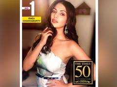 
      
      Rhea Chakraborty tops The Times 50 Most Desirable Women 2020 list
      
      