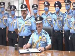 
      
      Air Chief Marshal VR Chaudhari takes over as new IAF chief...
      
      