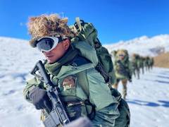 
      
      Central Army commander reviews operations in super high...
      
      