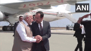 
      
      PM Modi lands in Cyprus, visit to deepen strategic, cultural ties
      
      