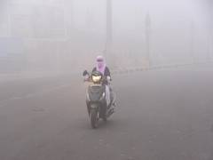 
      
      IMD reports zero-metre visibility at Delhi's Palam 
      
      