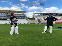 
      
      New Zealand players pleased after first outdoor session in...
      
      