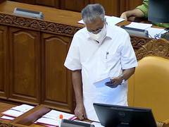 
      
      Kerala CM, Opposition lock horns in Assembly over KSU-SFI...
      
      