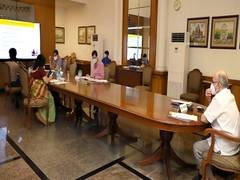 
      
      COVID-19: DDMA begins review meeting chaired by L-G Anil Baijal 
      
      