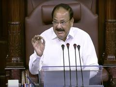 
      
      Venkaiah Naidu disappointed over stalemate on suspension...
      
      