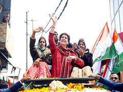 
      
      UP Assembly polls: Priyanka Gandhi aggresively campaigns in...
      
      