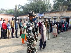 
      
      UP Assembly polls Phase 5: 34.83 pc voter turnout recorded...
      
      