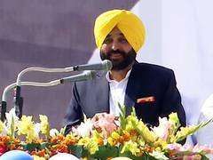 
      
      Bhagwant Mann to take oath as Punjab CM today in AAP...
      
      