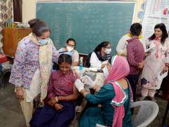 
      
      India's cumulative COVID vaccination coverage crosses 194.57 cr
      
      
