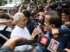 
      
      Nitish Kumar breaks ties with BJP, to take oath as Bihar CM
      
      