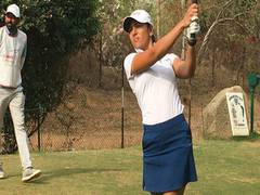 
      
      Tvesa finds her touch on the greens, takes 3-shot lead in 6th...
      
      