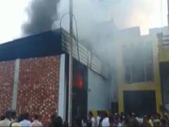 
      
      Fire breaks out in menthol factory of UP's Sambhal
      
      