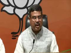 
      
      Education minister Dharmendra Pradhan holds discussion with...
      
      