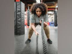 
      
      Study says strength training can burn fat too
      
      