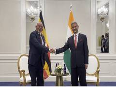 
      
      EAM holds bilateral meeting with Uganda's Foreign Minister
      
      