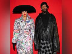 
      
      Cardi B 'proud' of husband Offset as they walk the Balenciaga...
      
      
