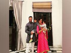 
      
      Saif Ali Khan, Kareena Kapoor celebrate Diwali at Pataudi Palace 
      
      