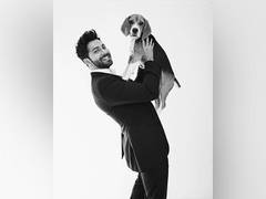
      
      Varun Dhawan gets a warm welcome by his pet Joey
      
      