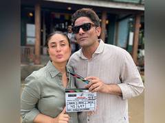 
      
      Kareena teaches co-star Jaideep how to perfect a pout
      
      