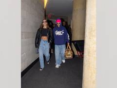 
      
      See how Hailey rolled into weekend with husband Justin Beiber
      
      