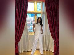 
      
      Kajol stuns fans in chic white jumpsuit
      
      