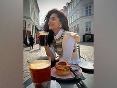 
      
      Taapsee Pannu holidays in Denmark, savours Danish delicacy
      
      