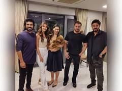 
      
      Salman Khan pays a visit to Ram Charan
      
      