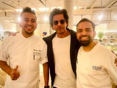 
      
      SRK enjoys meal at Italian restaurant in London's Mayfair
      
      