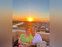 
      
      Sara Ali Khan enjoys golden hour with mom Amrita Singh
      
      
