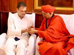 
      
      Rahul Gandhi has not initiated into the Lingayat sect
      
      