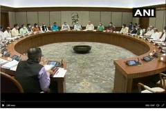 
      
      PM Modi chairs first in-person Union Cabinet meet in over a year
      
      