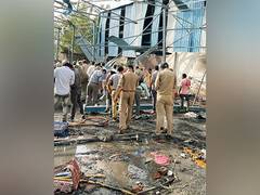 
      
      Gunpowder suspected reason behind Hapur factory blast
      
      